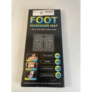 EMS Foot Massager TENS for Muscle Relaxation,LCD Display Scre...